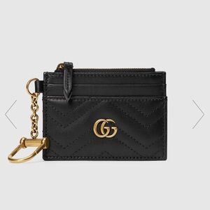 GG MARMONT KEYCHAIN WALLET